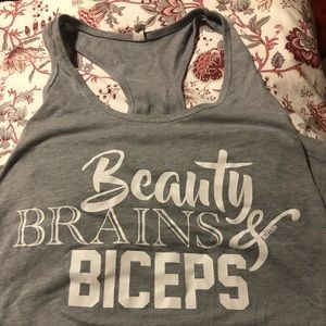 Workout tank top